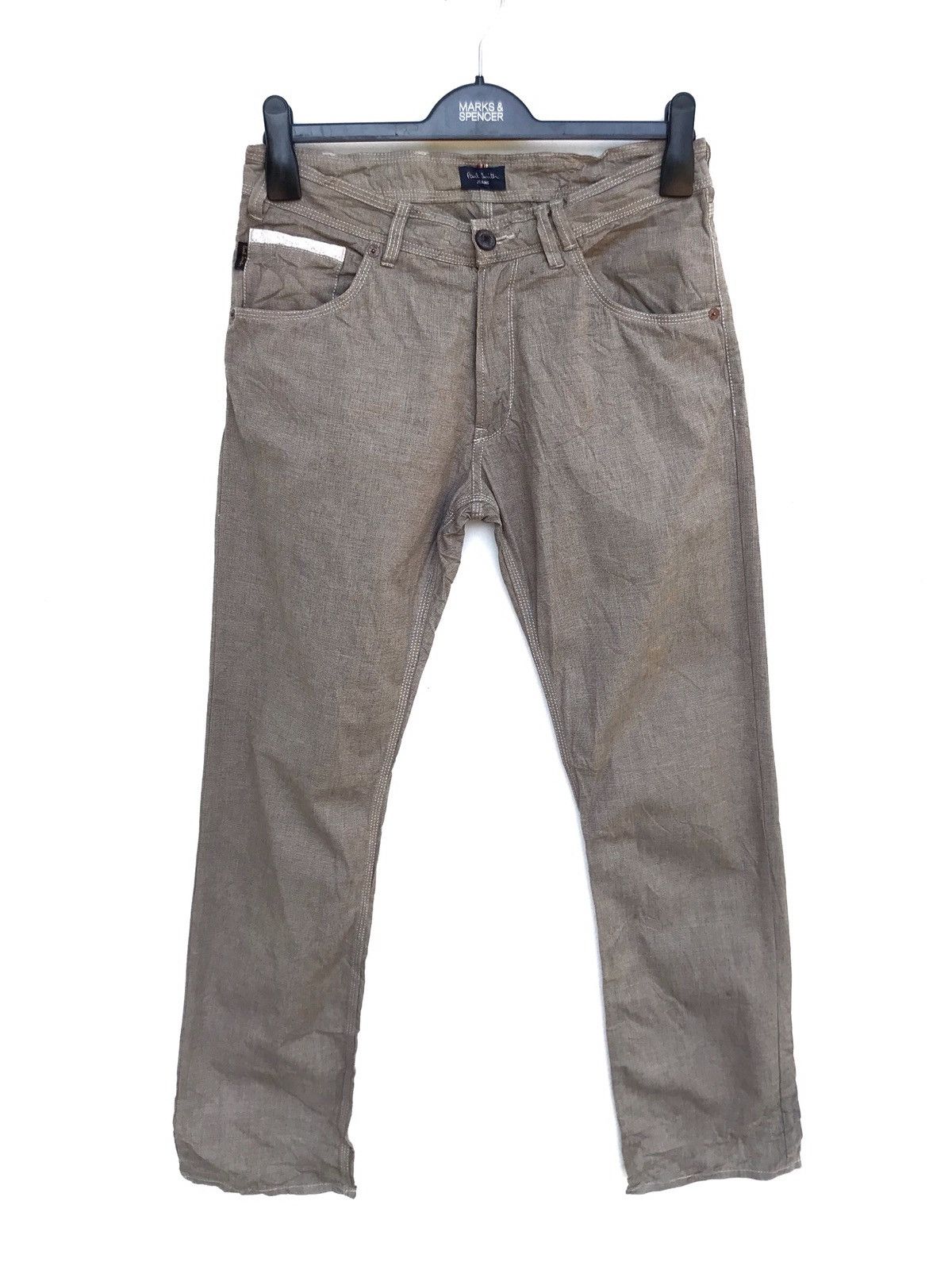 image of Paul Smith Khakis Pants in Brown, Men's (Size 28)