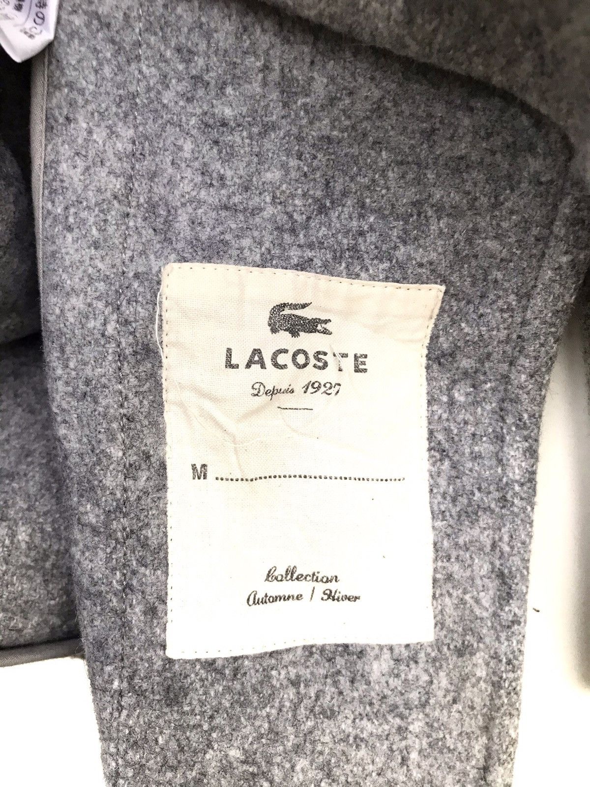 Lacoste Lacoste Automne Hiver Wool Duffle Coat Jacket Size US S / EU 44-46 / 1 - 4 Thumbnail
