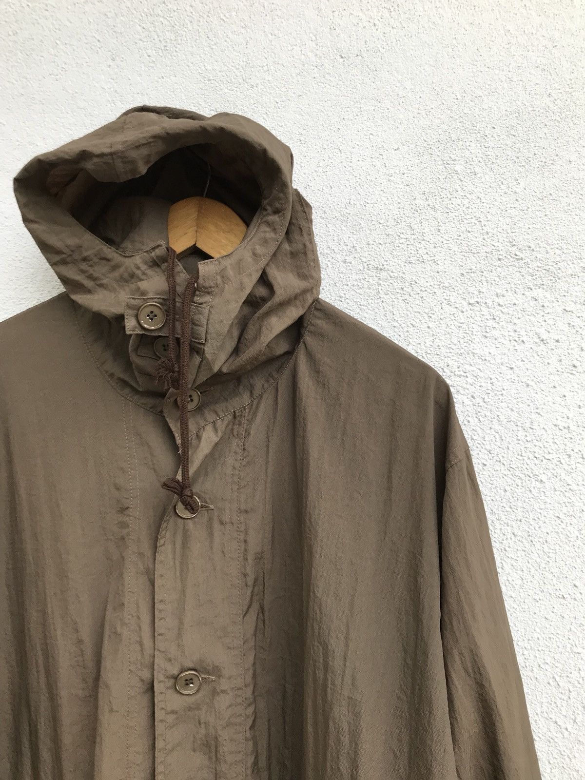 Japanese Brand Japanese Brand ERG Produce By TAKAYA Hoodie Long Jacket Size US L / EU 52-54 / 3 - 1 Thumbnail