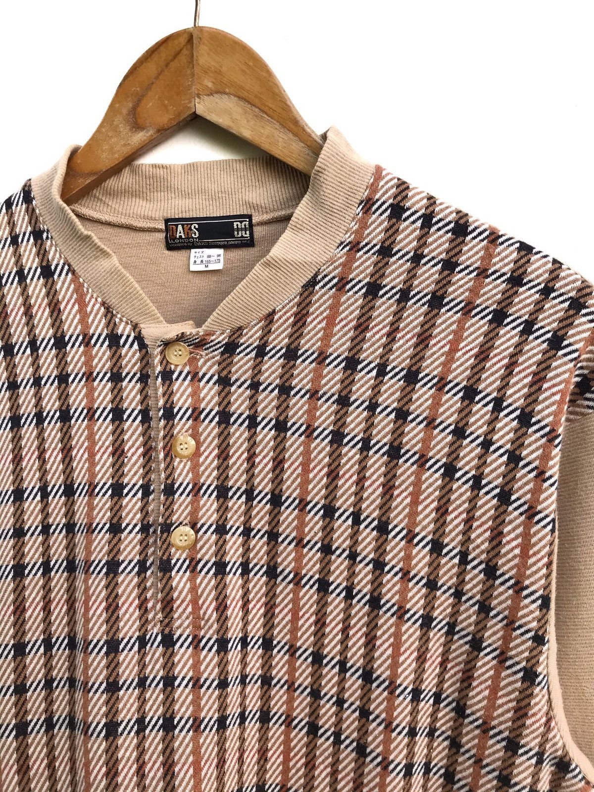 DAKS Vintage Daks London Checkered Sweatshirt Size US M / EU 48-50 / 2 - 4 Thumbnail