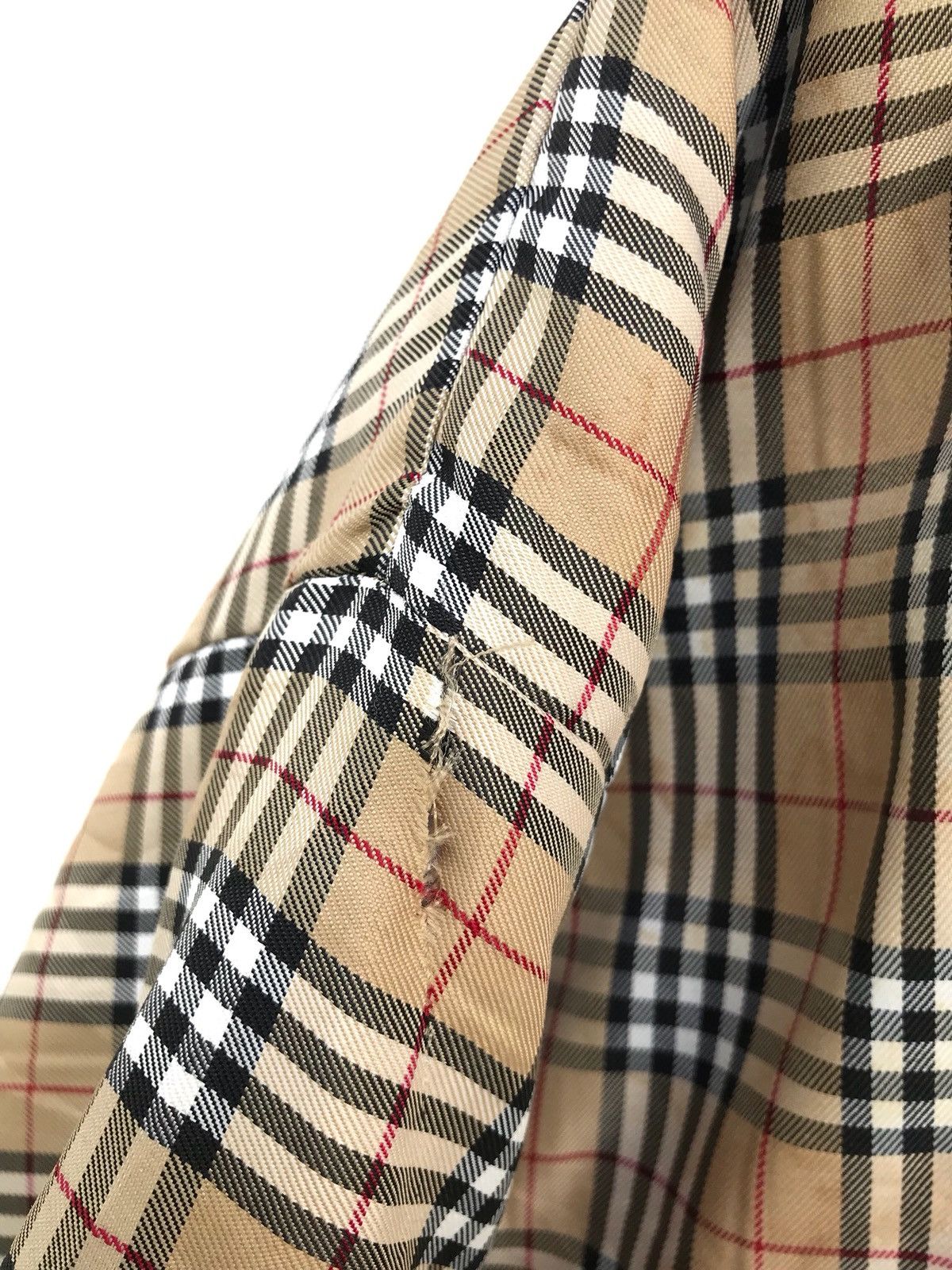Japanese Brand × Vintage Japanese Handmade Kimono Quilted Nova Check Plaid Tartan Size US M / EU 48-50 / 2 - 8 Thumbnail