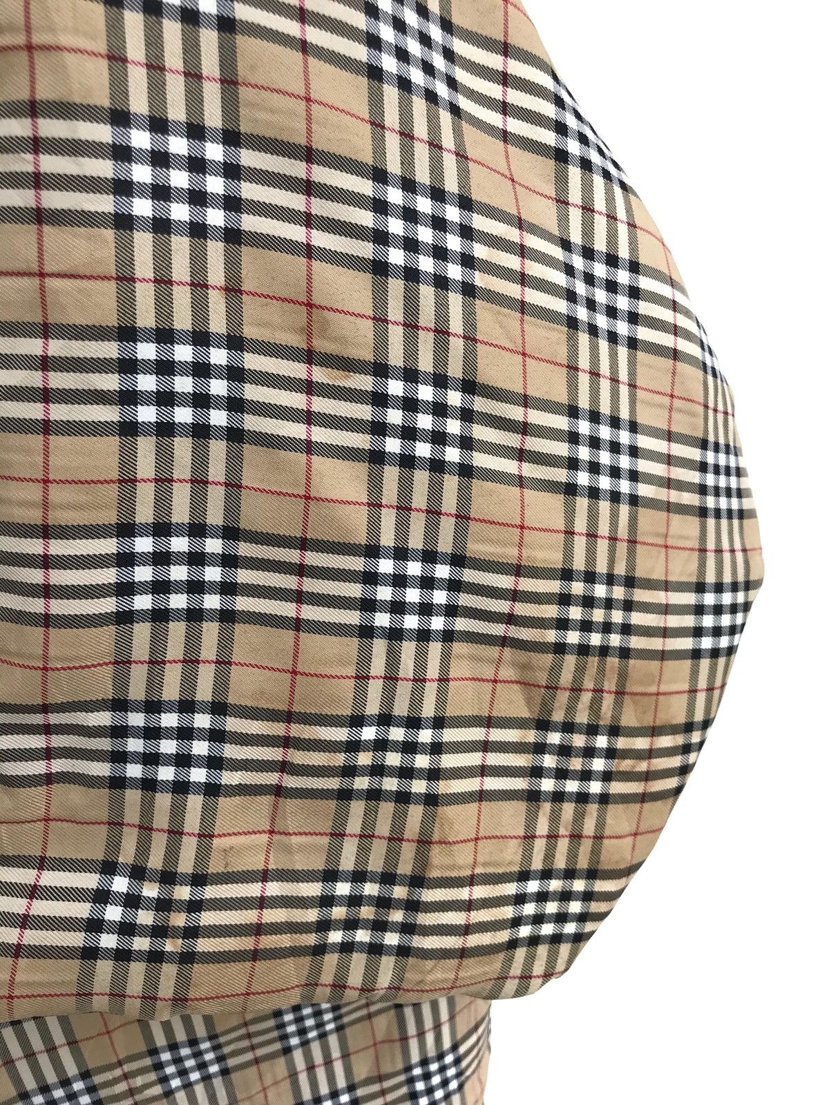 Japanese Brand × Vintage Japanese Handmade Kimono Quilted Nova Check Plaid Tartan Size US M / EU 48-50 / 2 - 5 Thumbnail