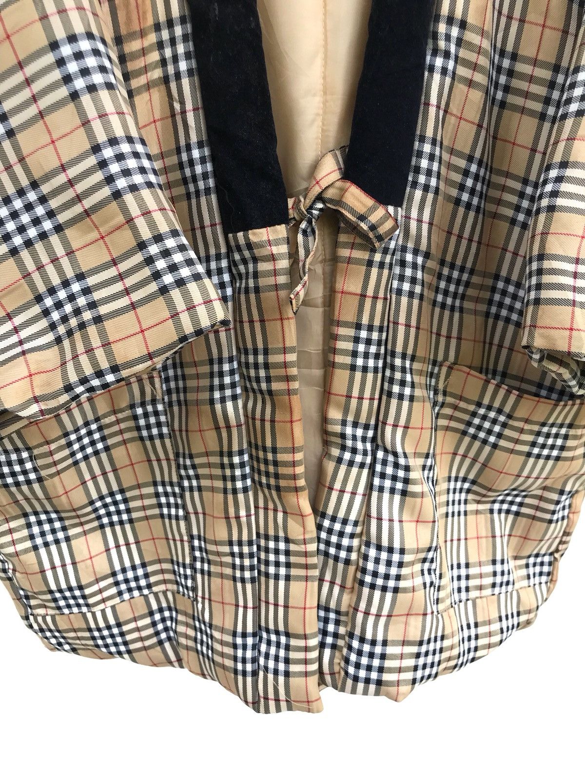 Japanese Brand × Vintage Japanese Handmade Kimono Quilted Nova Check Plaid Tartan Size US M / EU 48-50 / 2 - 10 Thumbnail