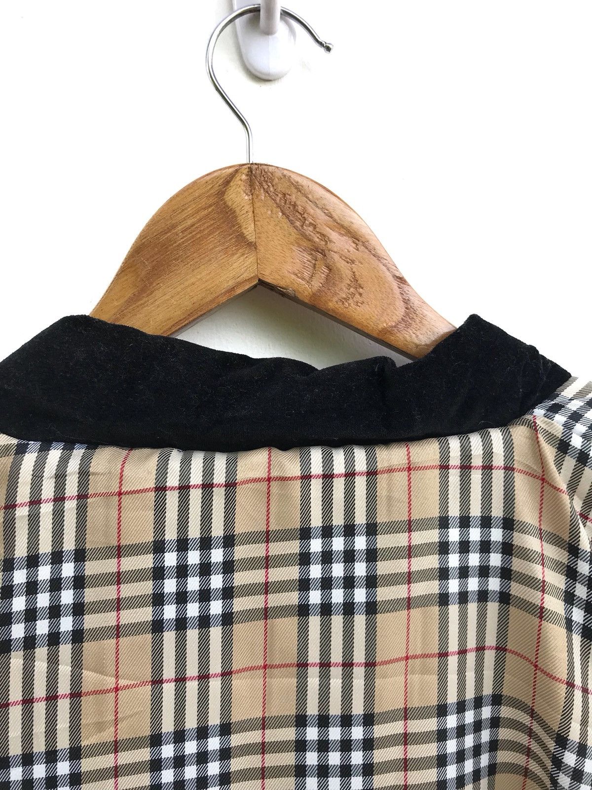 Japanese Brand × Vintage Japanese Handmade Kimono Quilted Nova Check Plaid Tartan Size US M / EU 48-50 / 2 - 7 Thumbnail