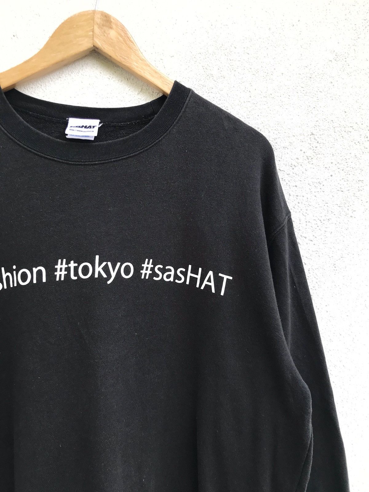 Designer × Japanese Brand Japanese Brand SasHat Fashion Tokyo Crewneck Sweatshirt Size US XL / EU 56 / 4 - 4 Thumbnail