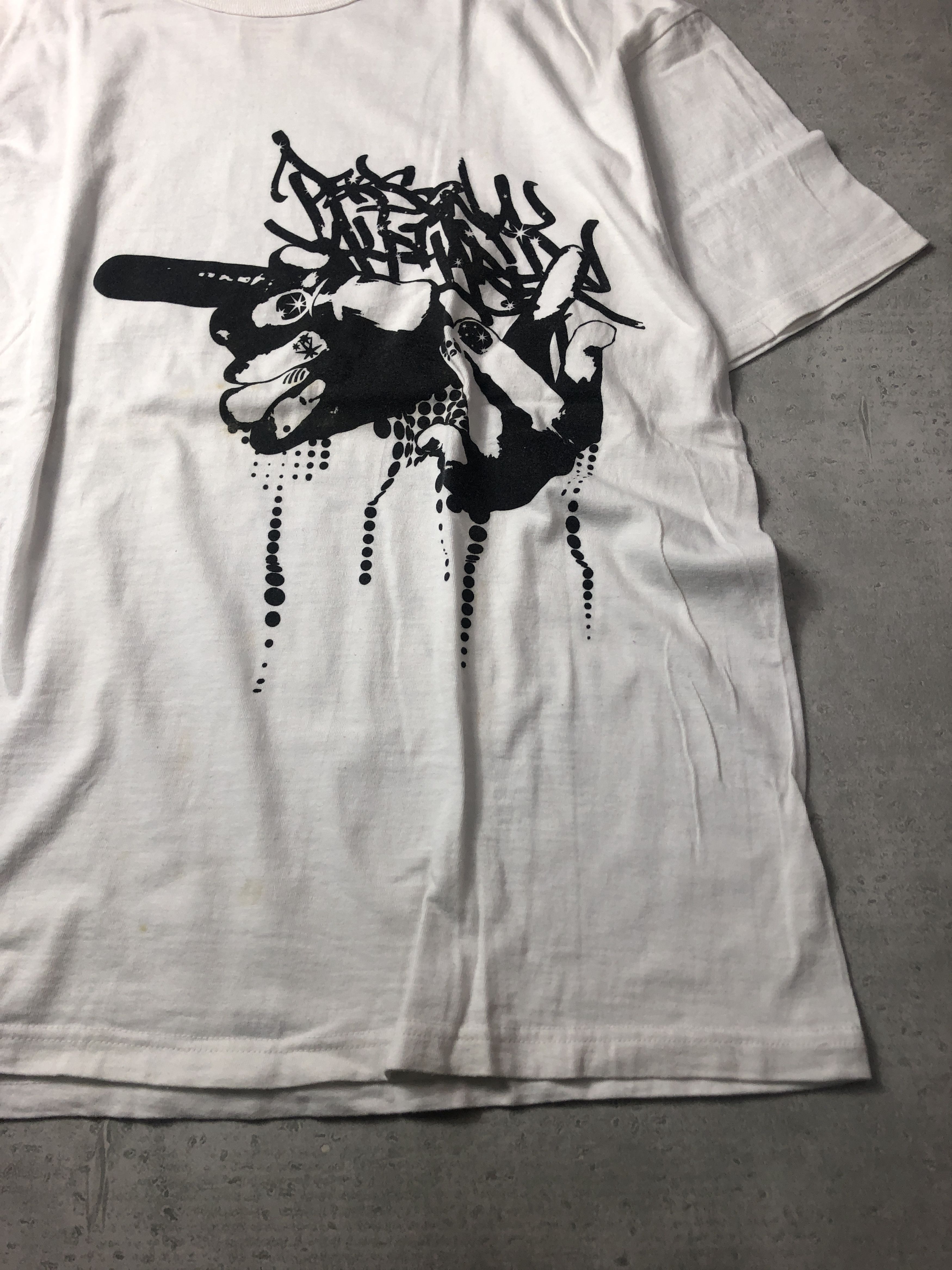 Japanese Brand graphic t-shirt tee 29376 - 877 108 Size US L / EU 52-54 / 3 - 7 Thumbnail