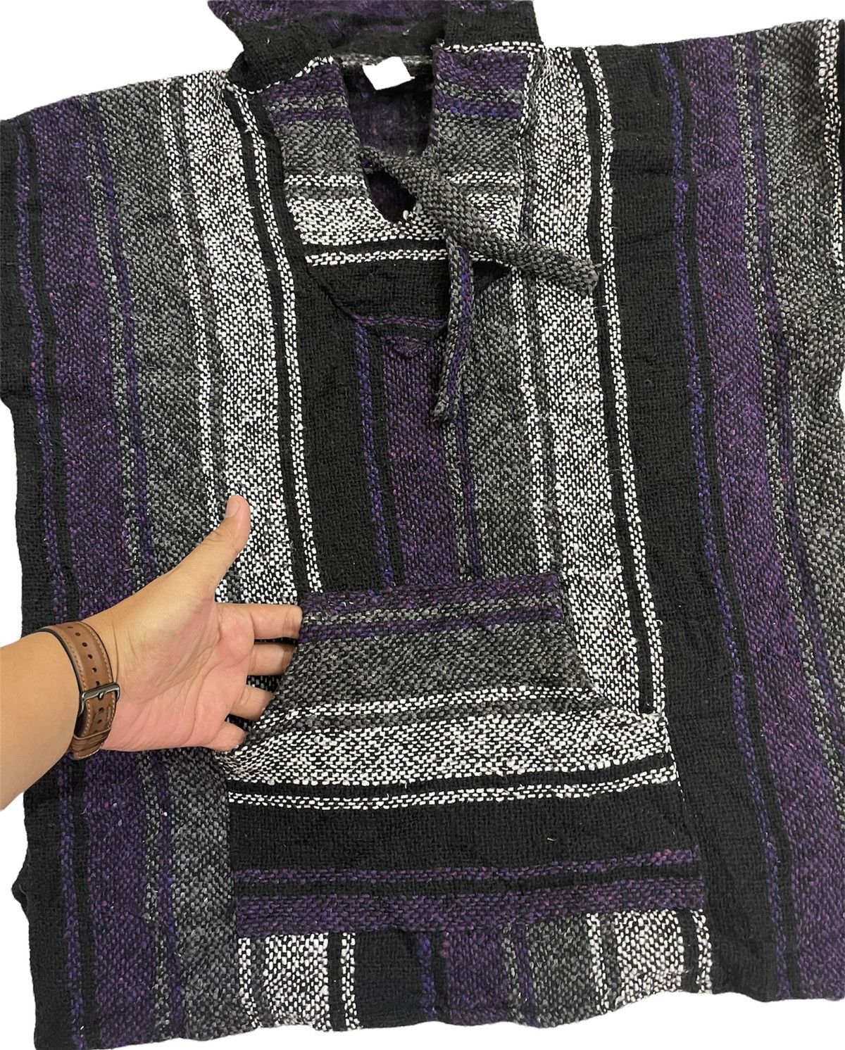 Vintage Vintage mexicana baja jacket hoodie tradisional mexico Size US L / EU 52-54 / 3 - 7 Thumbnail