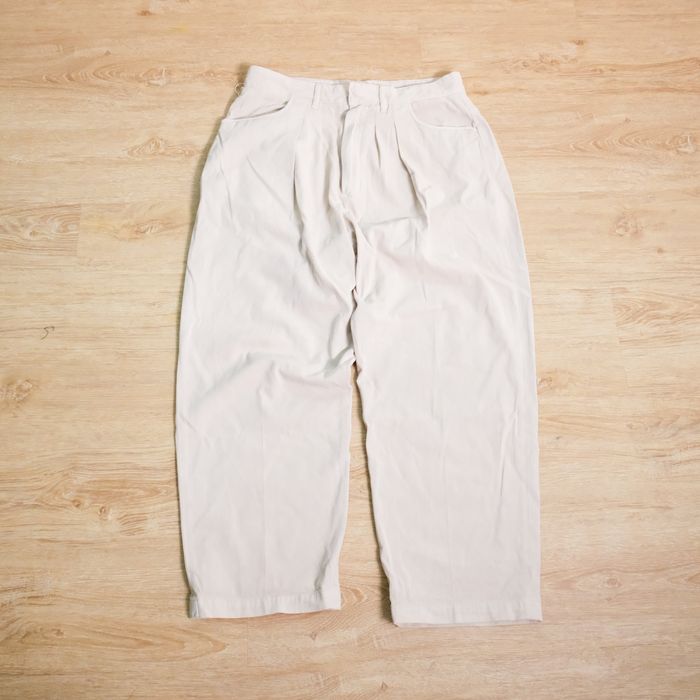 Farah 【FARAH JAPAN / TWO-TUCK WIDE TAPERED PANTS (SAND-BIEGE