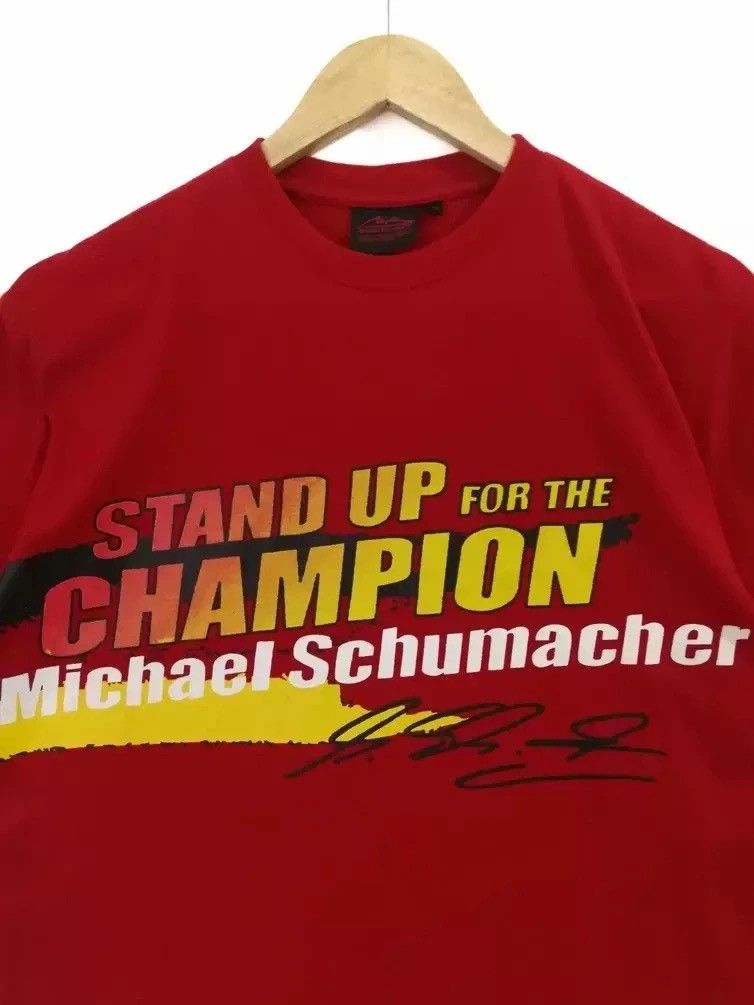Vintage F1 Michael Schumacer Tshirt formula one tshirt Size US M / EU 48-50 / 2 - 3 Thumbnail