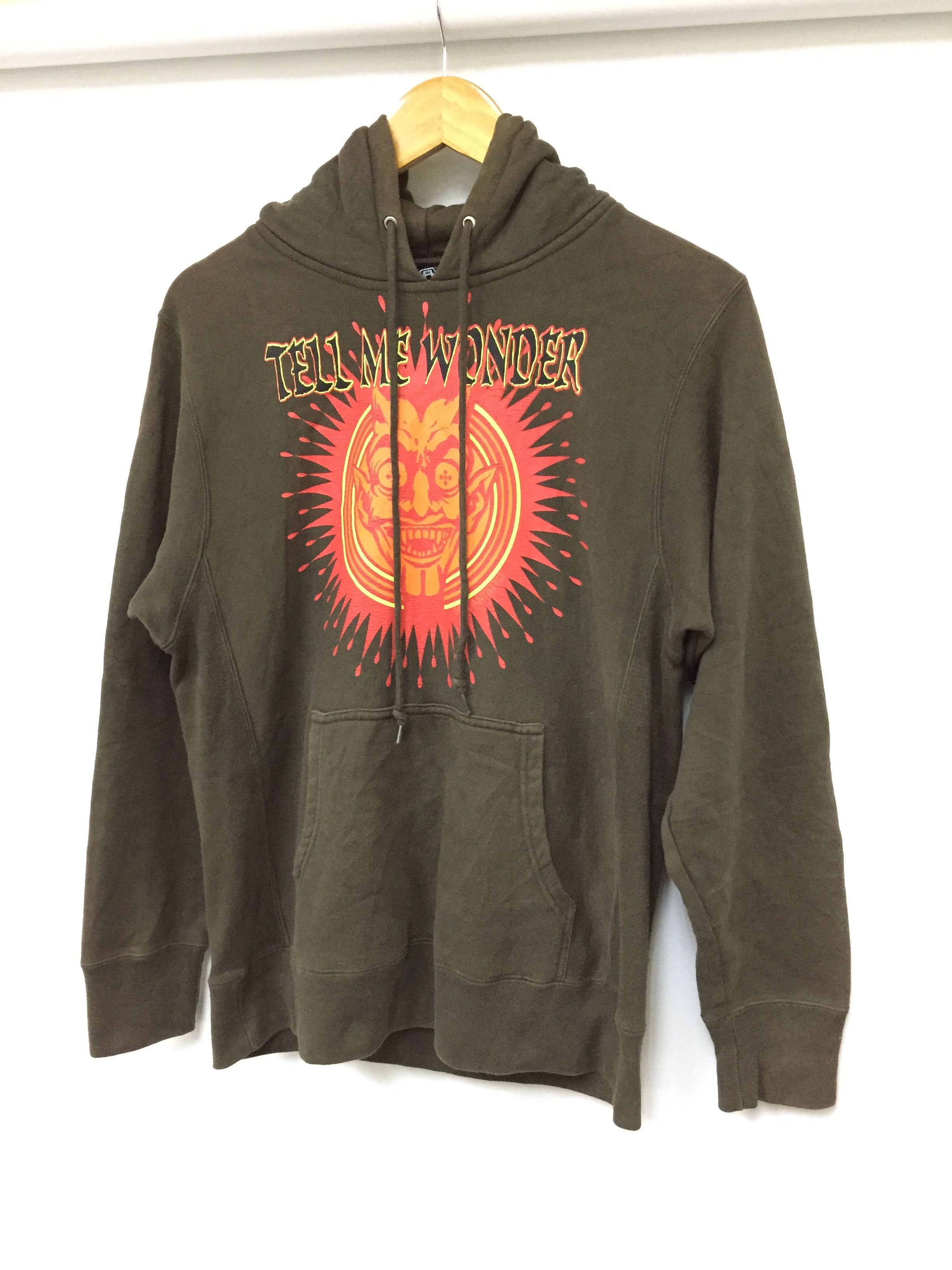 Hex Antistyle Vtg Hex Anti style Japanese Brands demon face hoodie Size US M / EU 48-50 / 2 - 4 Thumbnail