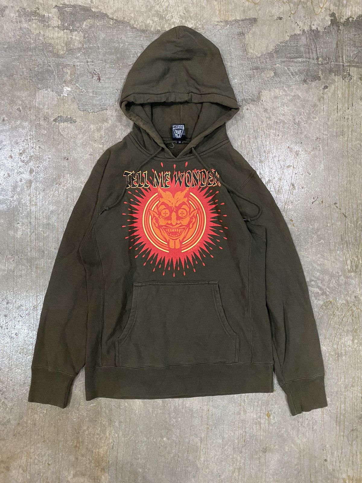 Hex Antistyle Vtg Hex Anti style Japanese Brands demon face hoodie Size US M / EU 48-50 / 2 - 2 Thumbnail