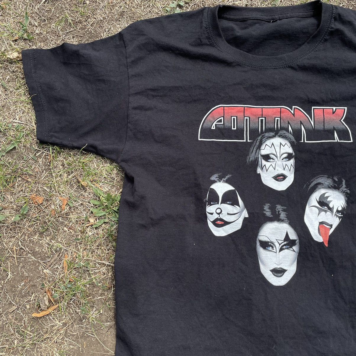 Band Tees Vintage Y2K Gotts Dead Face Horror Rock Streetwear Size US M / EU 48-50 / 2 - 3 Thumbnail