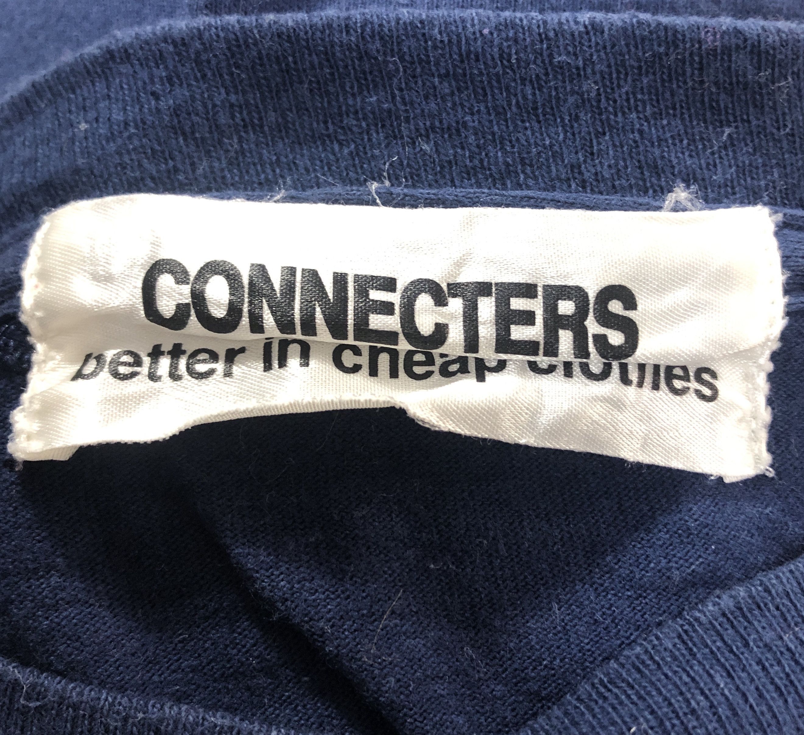 Japanese Brand CONNECTERS graphic t-shirt tee 29377 - 877 80 Size US L / EU 52-54 / 3 - 3 Thumbnail