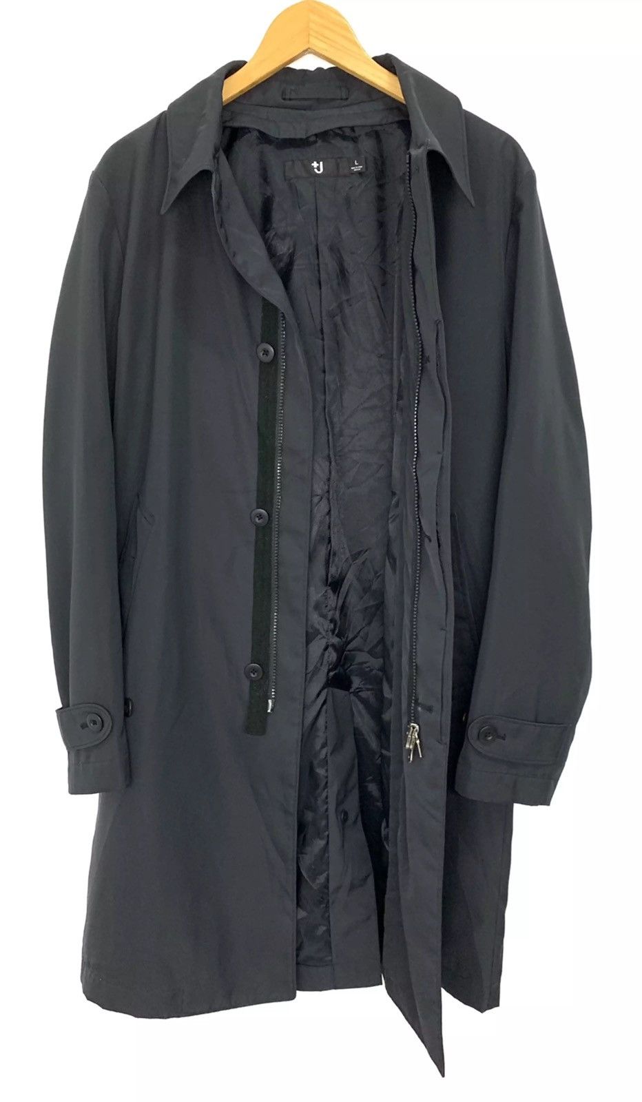 Jil Sander × Vintage Jil Sander Minimal Trench Coat Size US L / EU 52-54 / 3 - 3 Thumbnail