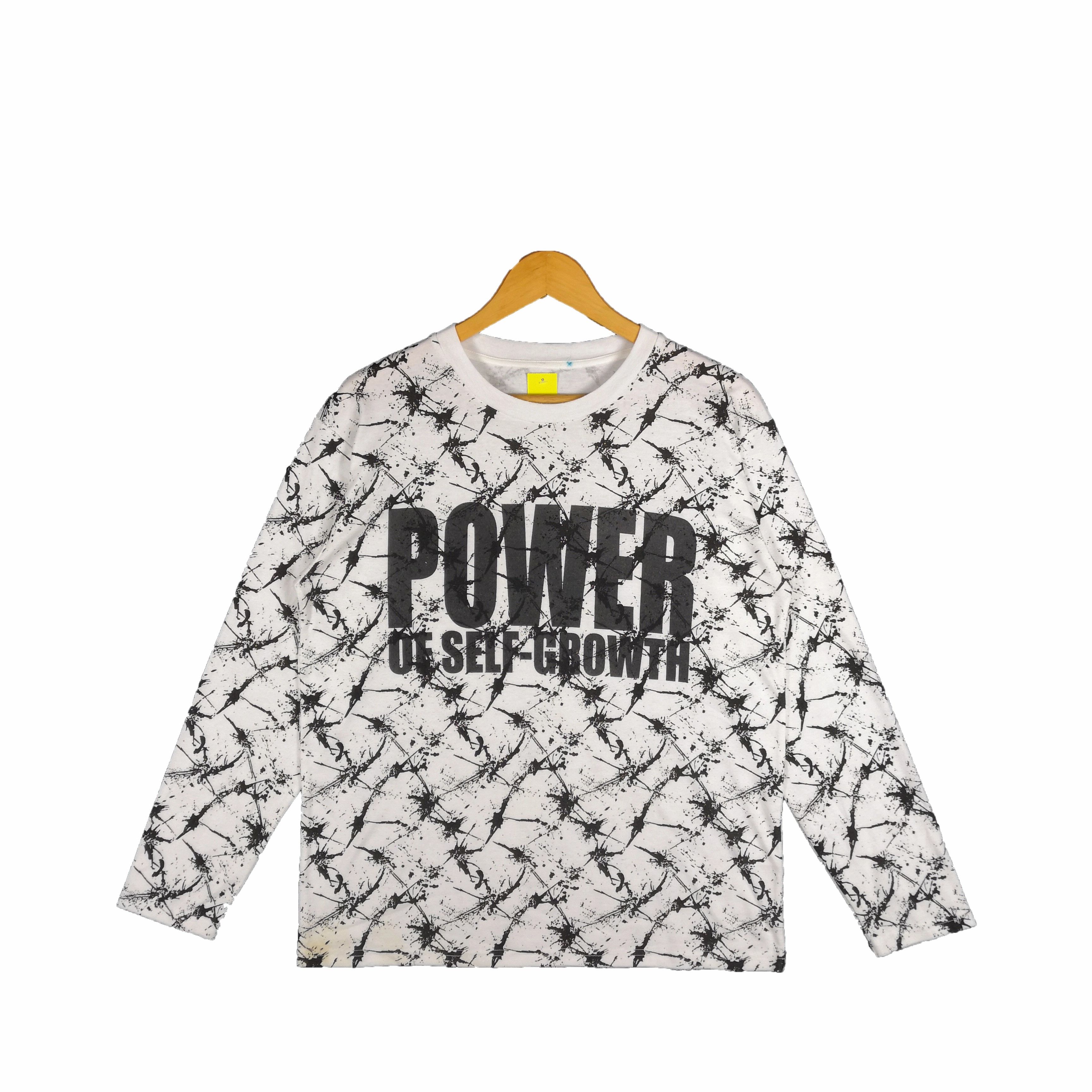 Japanese Brand Vintage Power Self Growth T Shirt Travis Vibes Tees BS18456 Size US L / EU 52-54 / 3 - 1 Thumbnail
