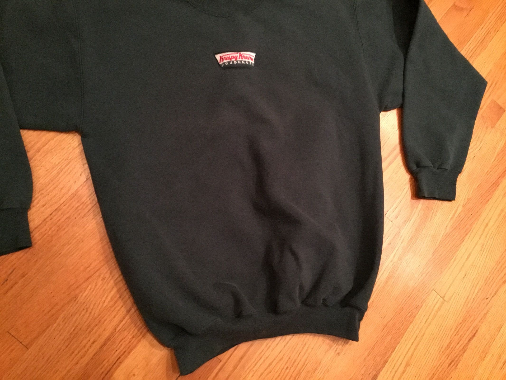 Vintage Vintage Krispy Kreme Doughnuts Uniform Crewneck Sweatshirt. Grailed