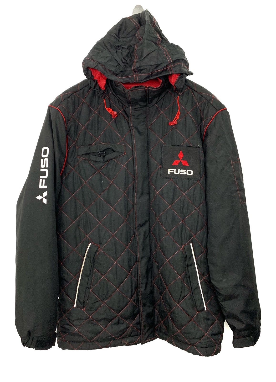 Formula 1 × Gear for Sports × Sports Specialties 🇯🇵 Mitsubishi Fuso Quilted Racing Jacket Japan Size US L / EU 52-54 / 3 - 5 Thumbnail