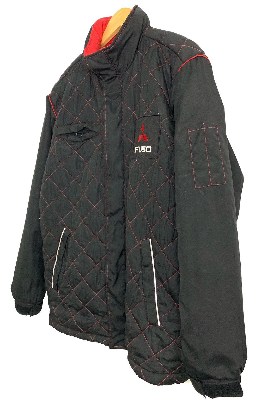 Formula 1 × Gear for Sports × Sports Specialties 🇯🇵 Mitsubishi Fuso Quilted Racing Jacket Japan Size US L / EU 52-54 / 3 - 3 Thumbnail