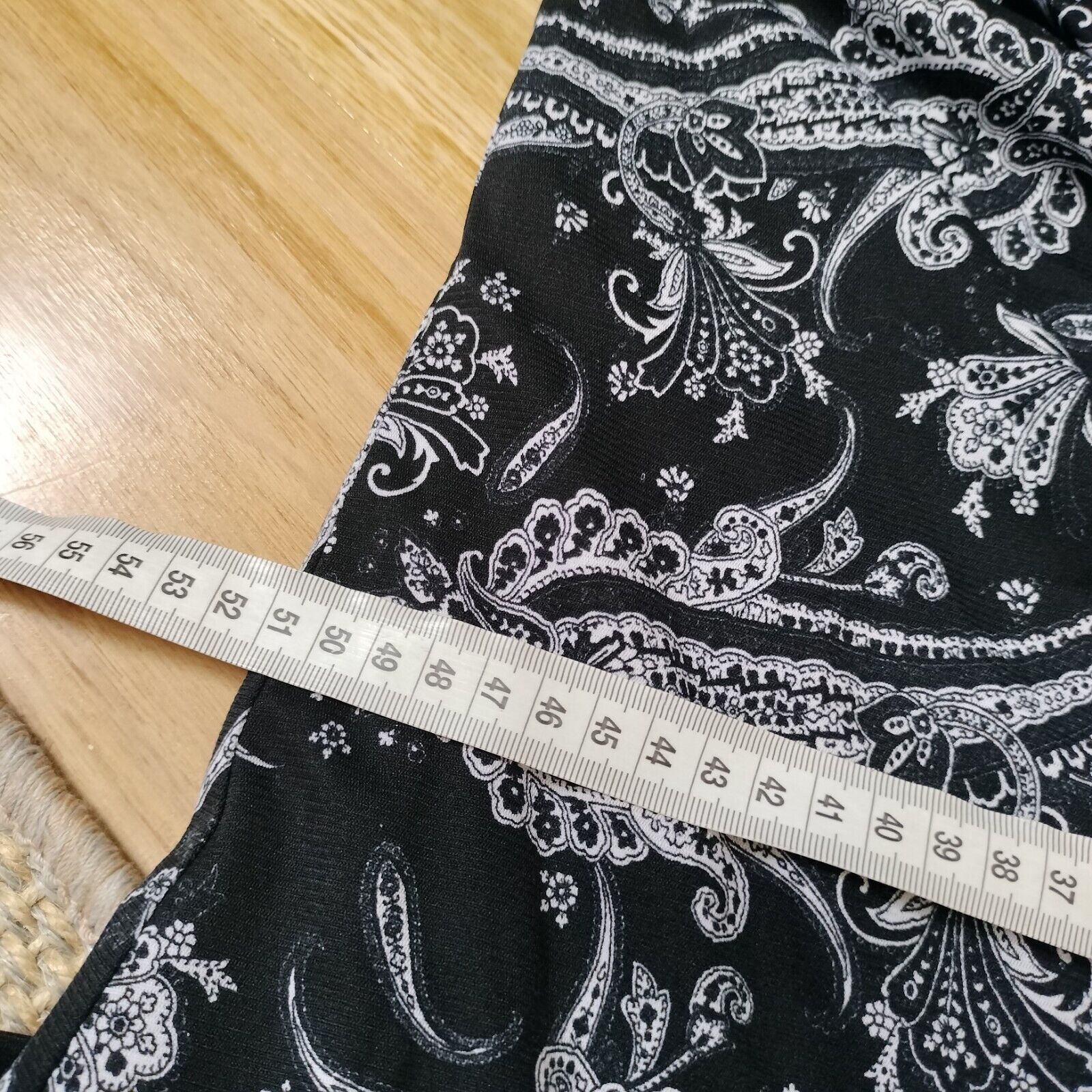 Vintage Vintage Y2K Dress Black White Babydoll Mini Paisley Mesh Size M / US 6-8 / IT 42-44 - 12 Thumbnail