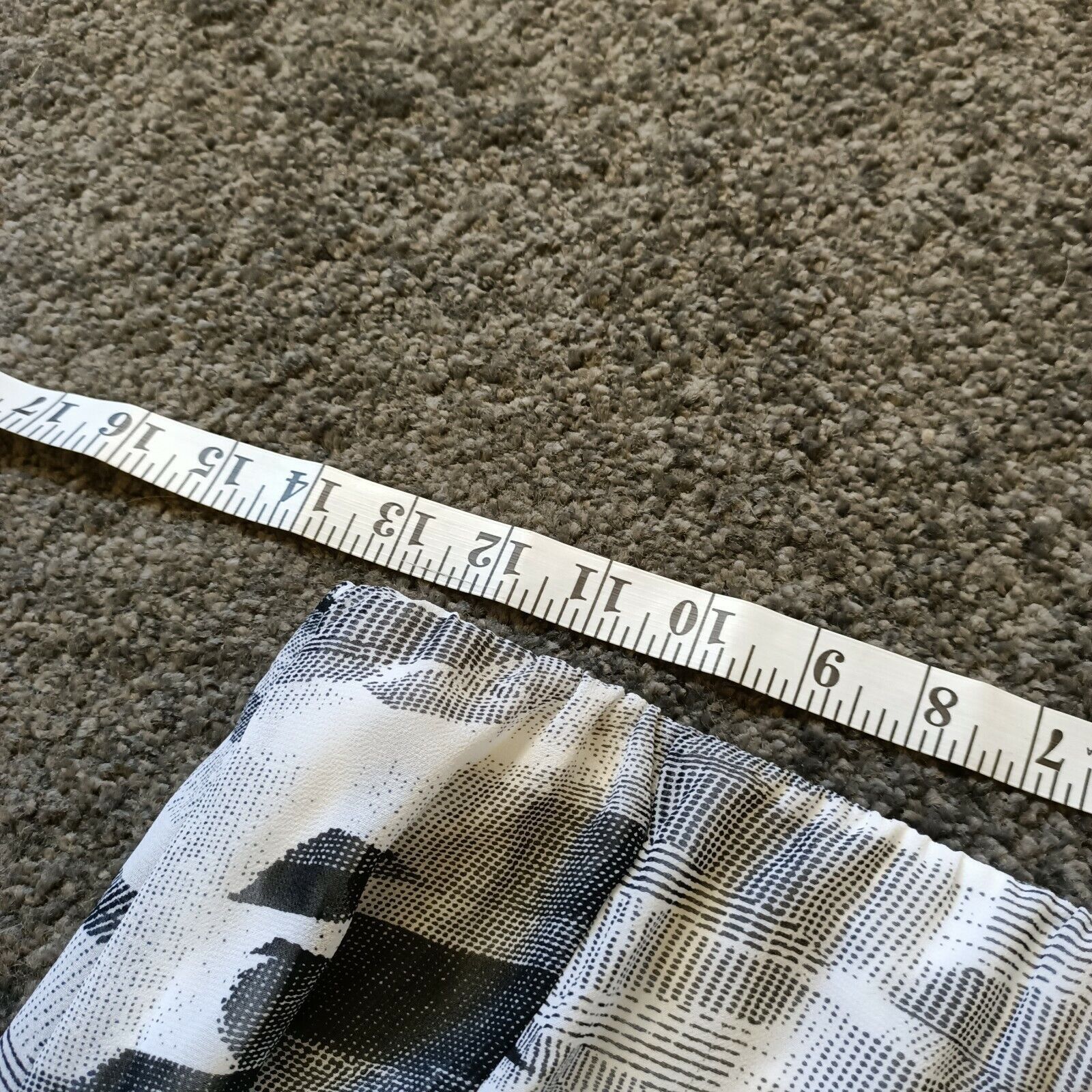 Vintage Vintage Y2K Low Rise Pleated Abstract Print Skirt Size 28" / US 6 / IT 42 - 10 Thumbnail