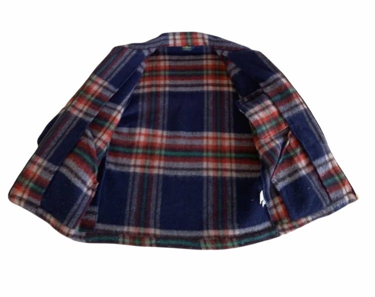 Flannel × Oshkosh × Vintage Vintage Oshkosh B'Gosh Plaid Tartan Wools Jacket Size US M / EU 48-50 / 2 - 10 Thumbnail