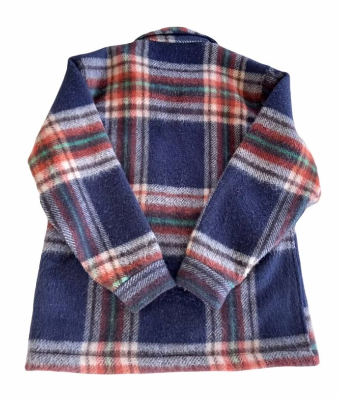 Flannel × Oshkosh × Vintage Vintage Oshkosh B'Gosh Plaid Tartan Wools Jacket Size US M / EU 48-50 / 2 - 6 Thumbnail