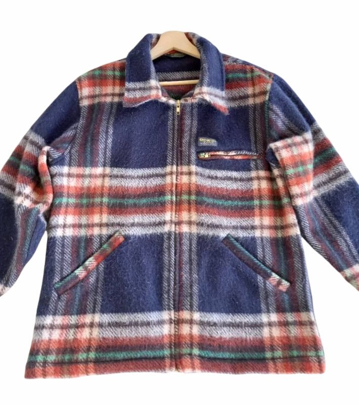 Flannel × Oshkosh × Vintage Vintage Oshkosh B'Gosh Plaid Tartan Wools Jacket Size US M / EU 48-50 / 2 - 3 Thumbnail
