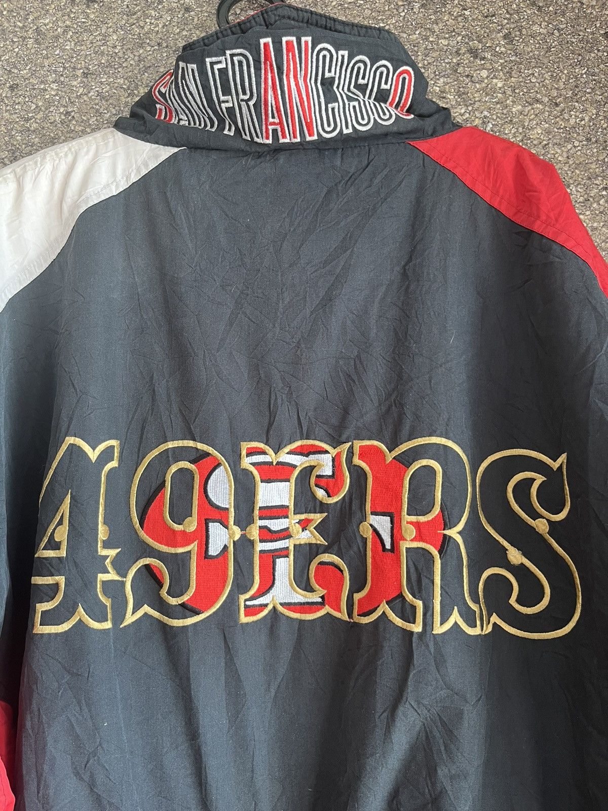 Vintage vintage 90s san francisco 49ers nylon jacket jc1 Size US XXL / EU 58 / 5 - 6 Thumbnail