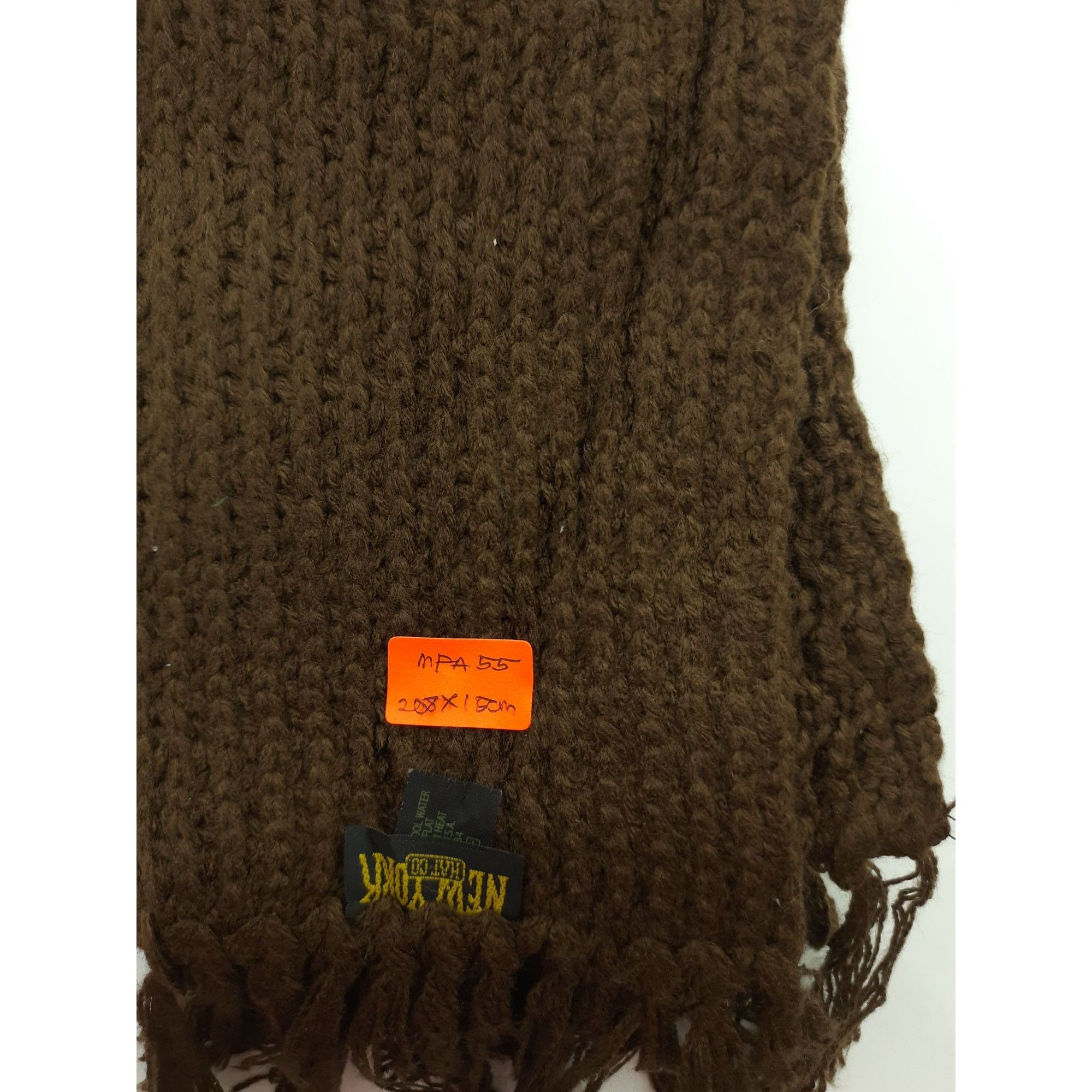 Vintage New York Scarf / Muffler / Wool - MFA55
