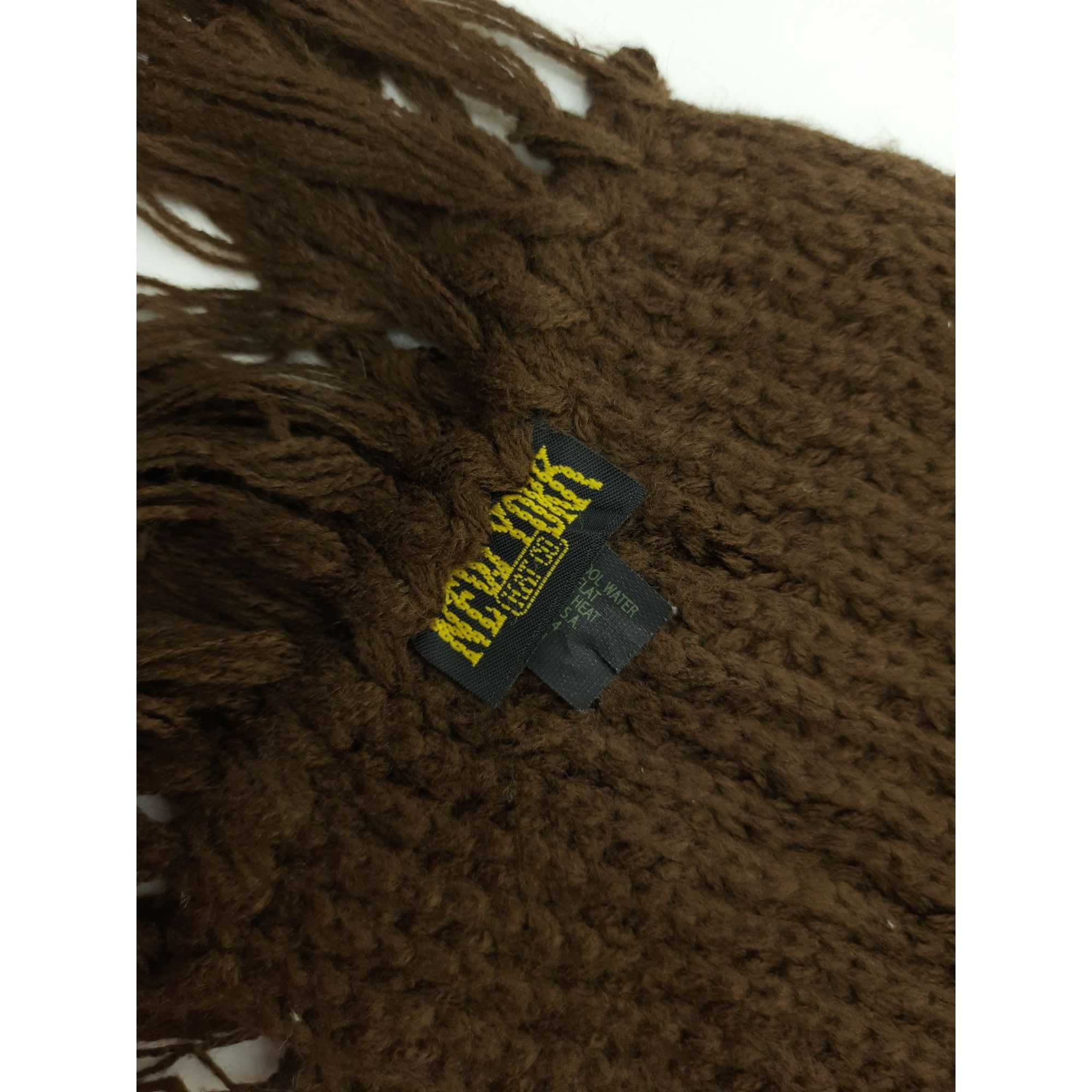 Vintage New York Scarf / Muffler / Wool - MFA55