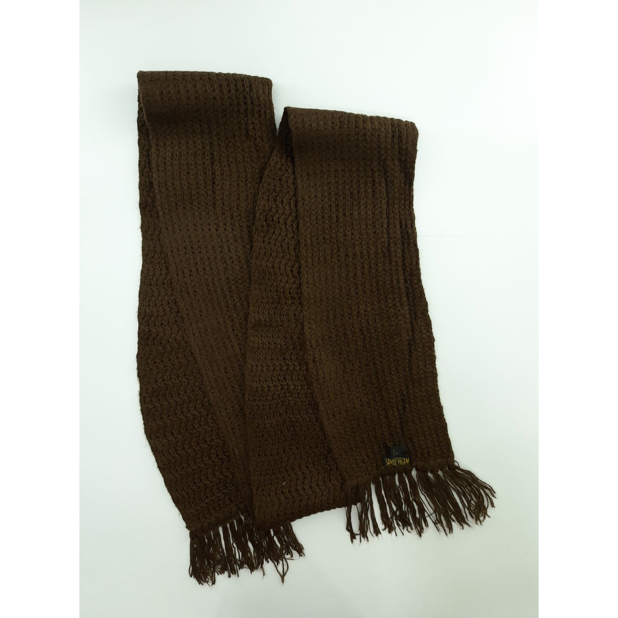Vintage New York Scarf / Muffler / Wool - MFA55