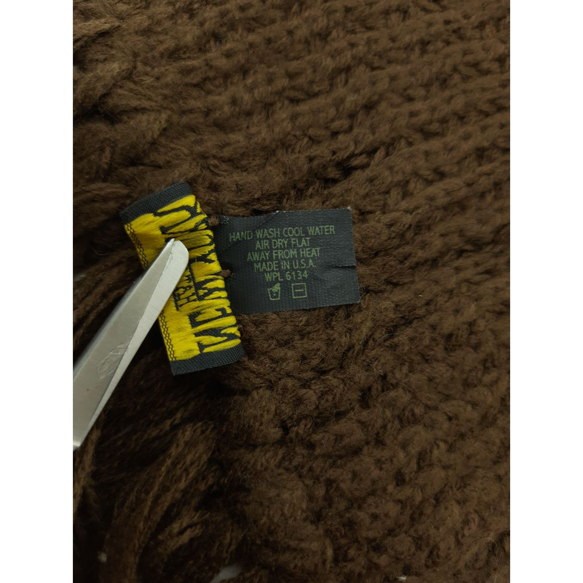 Vintage New York Scarf / Muffler / Wool - MFA55