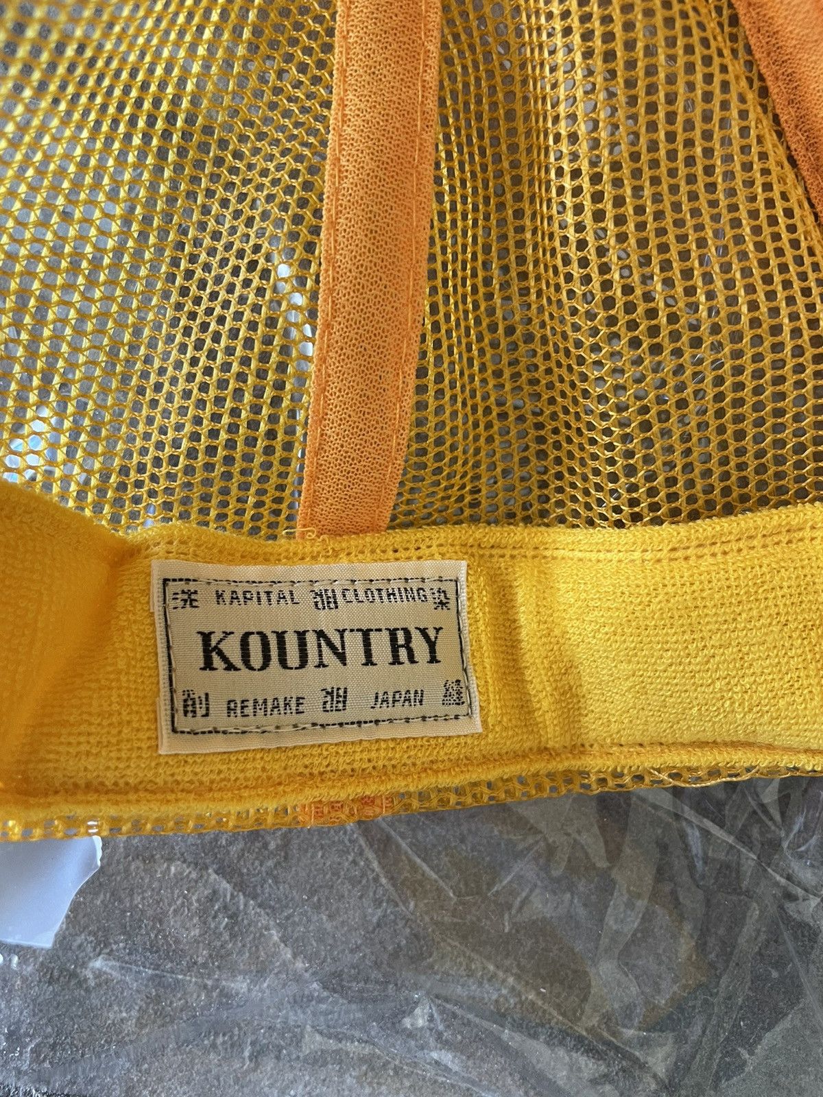 Kapital Kapital Denim Repair Trucker Hat Size ONE SIZE - 5 Thumbnail