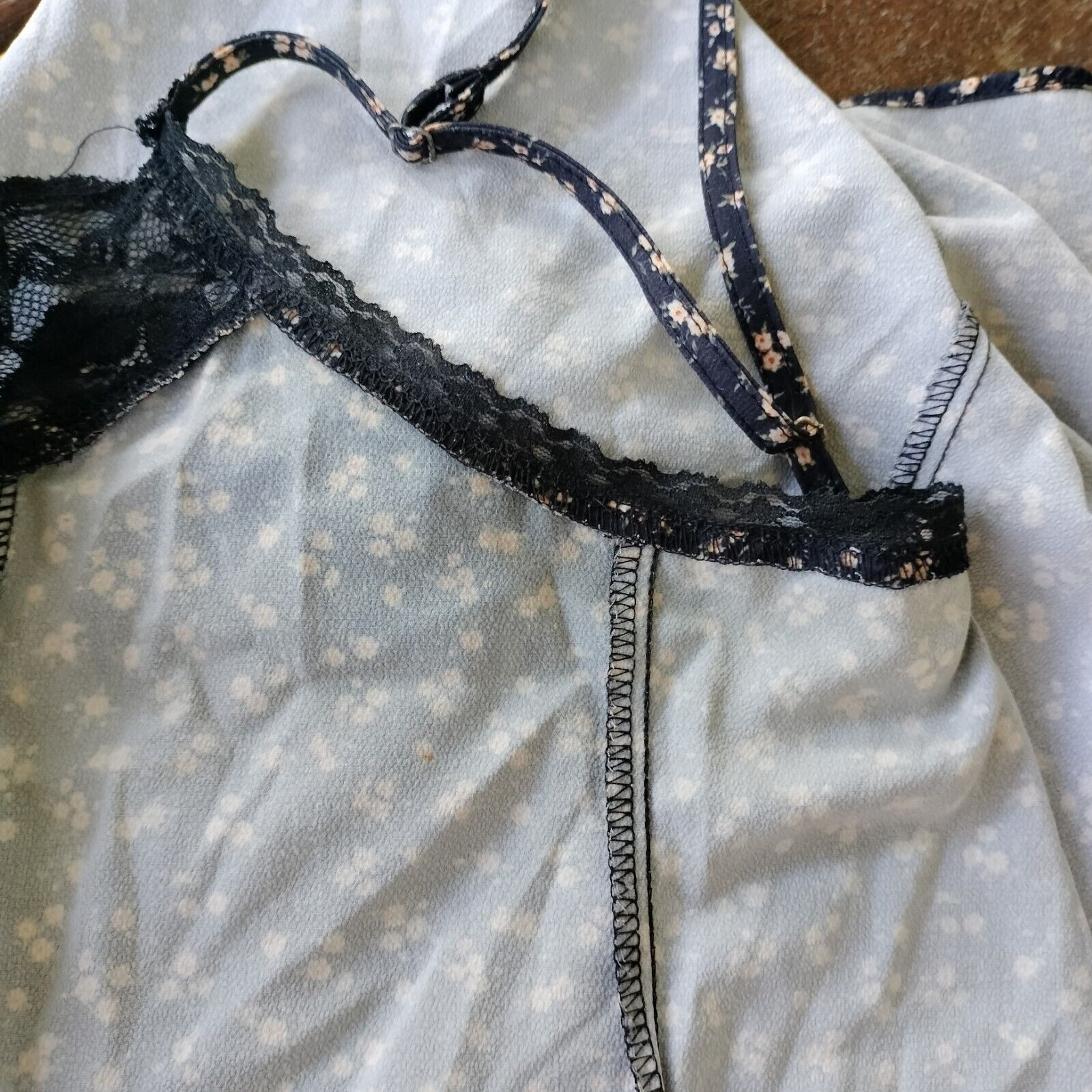 Designer × MINKPINK Minkpink Playsuit Romper Black Floral Lace Ditsy Crepe Boho Size 27" / US 4 / IT 40 - 12 Thumbnail