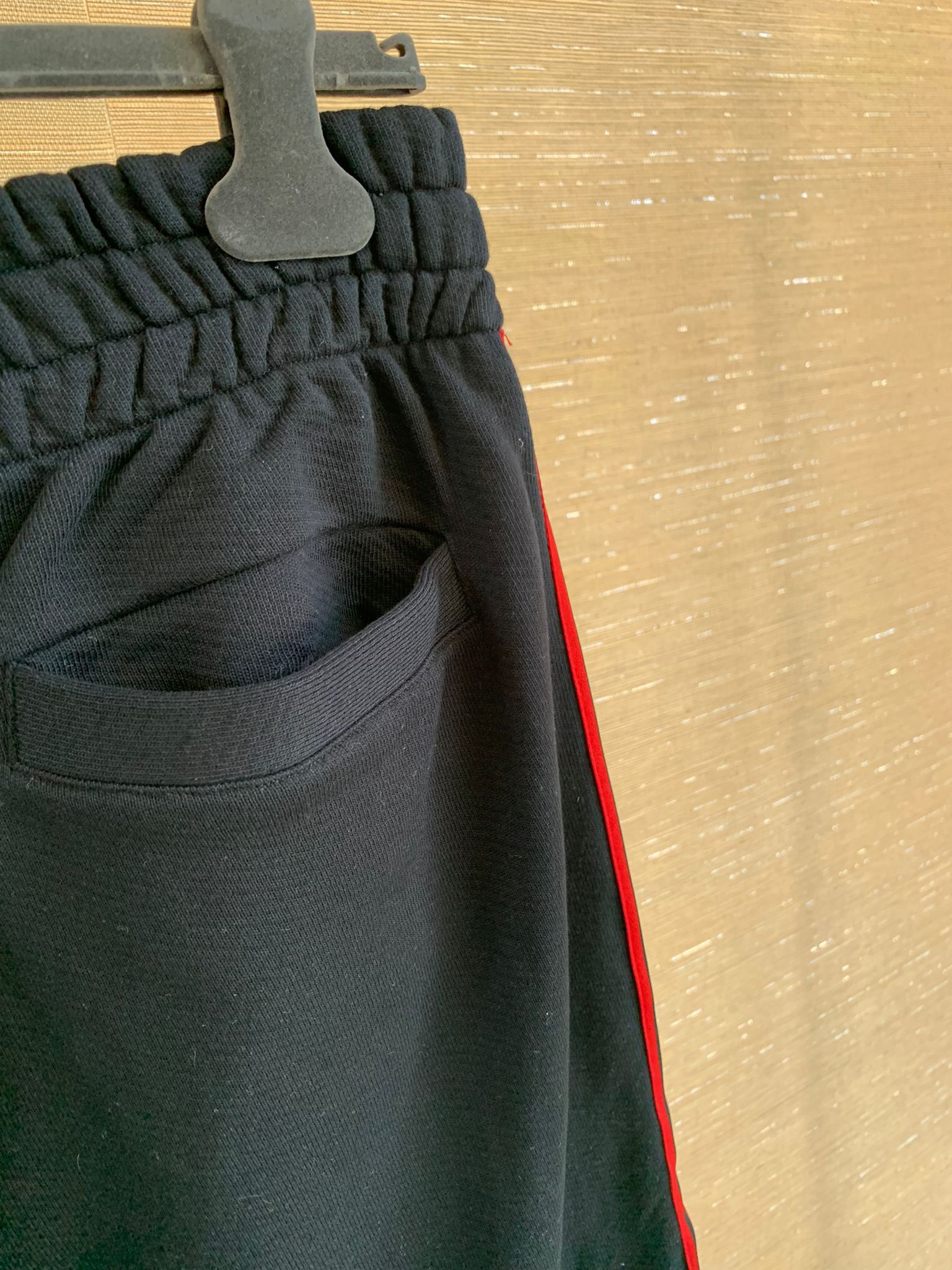 Palm Angels o1rshd1 Side Tape Logo Jogger Pants / Sweat Pants in Black Size US 38 / EU 54 - 17 Thumbnail