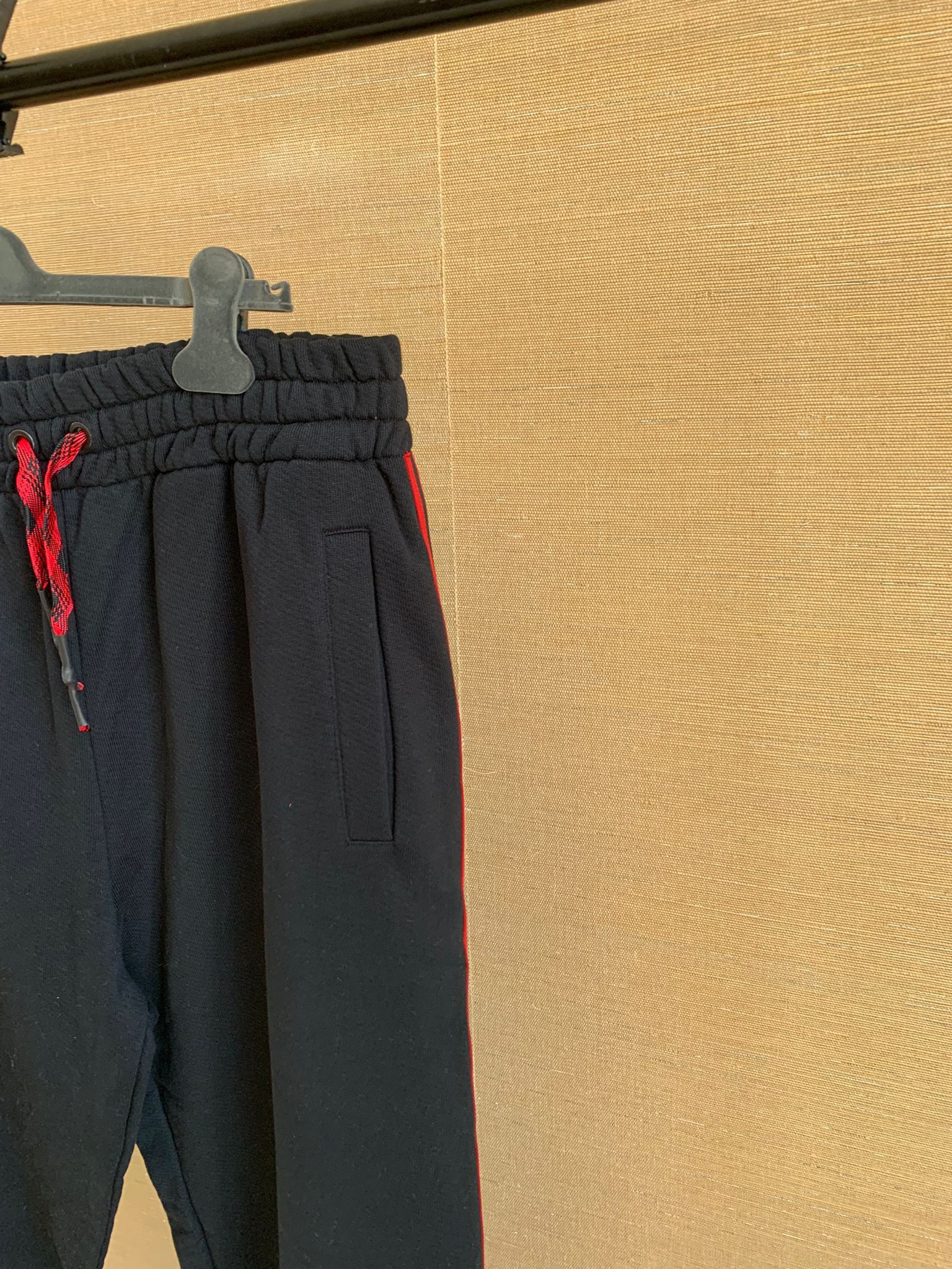 Palm Angels o1rshd1 Side Tape Logo Jogger Pants / Sweat Pants in Black Size US 38 / EU 54 - 9 Thumbnail