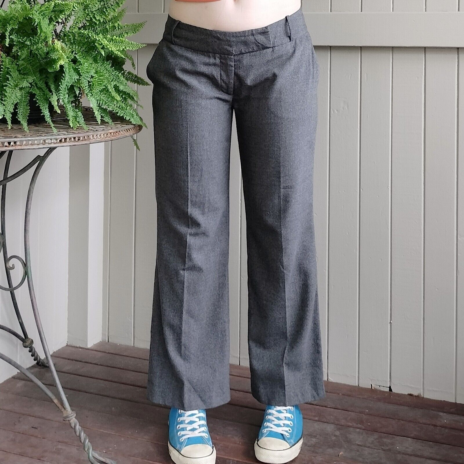 Country Road × Vintage Vintage Y2K Country Road Pants Low Rise Bootcut Wool Blend Size 32" / US 10 / IT 46 - 2 Thumbnail