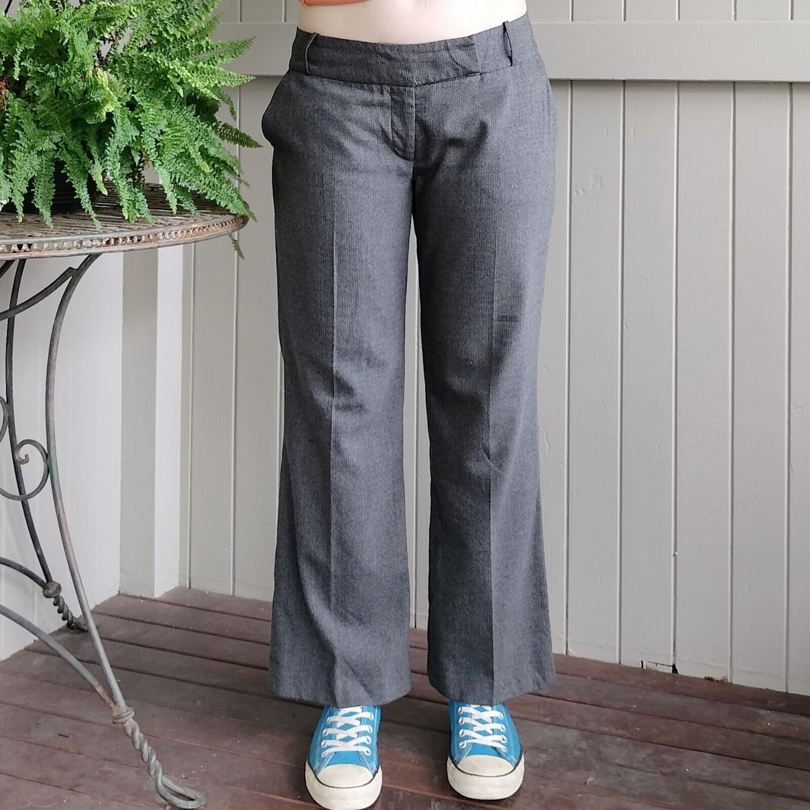 Country Road × Vintage Vintage Y2K Country Road Pants Low Rise Bootcut Wool Blend Size 32" / US 10 / IT 46 - 1 Thumbnail