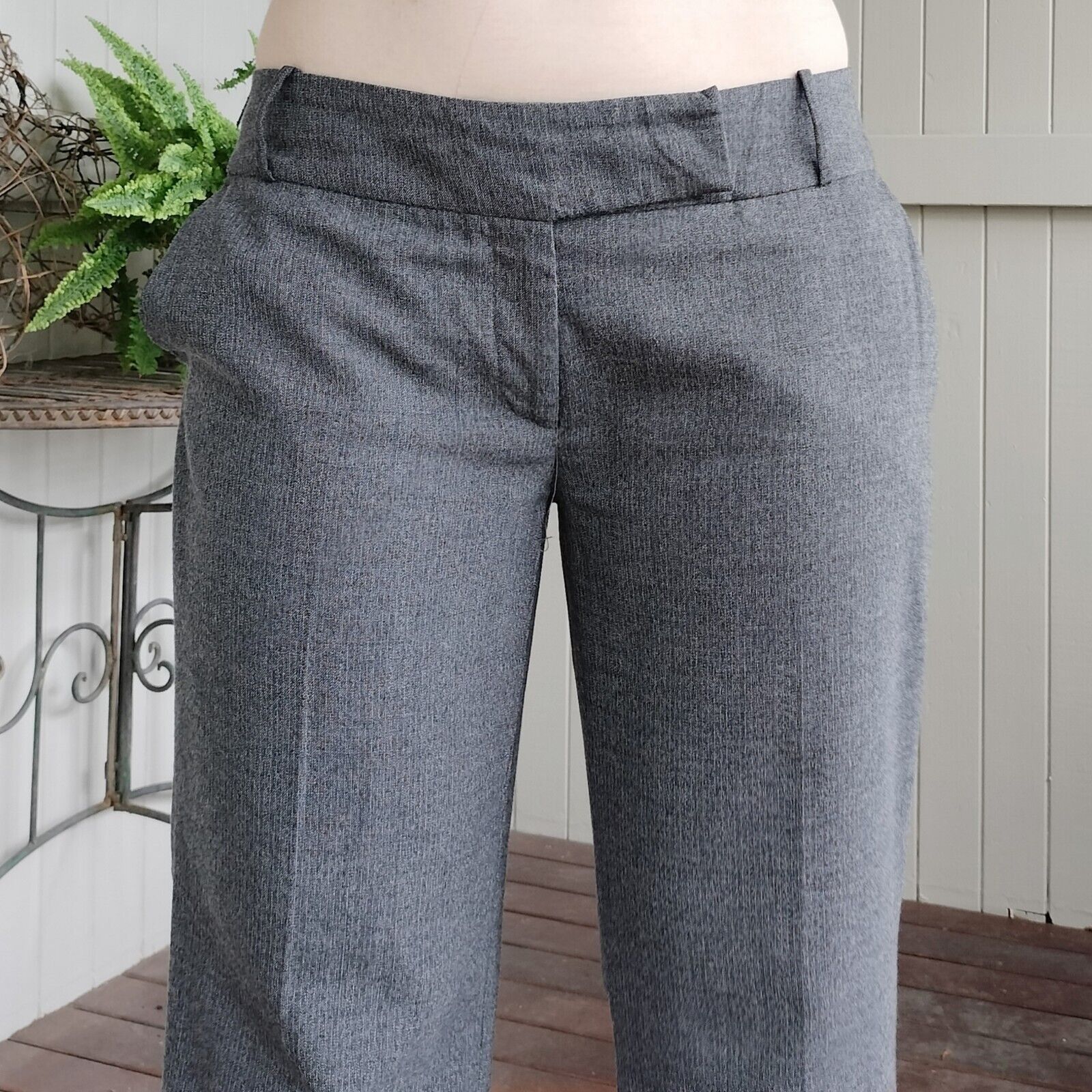 Country Road × Vintage Vintage Y2K Country Road Pants Low Rise Bootcut Wool Blend Size 32" / US 10 / IT 46 - 4 Thumbnail