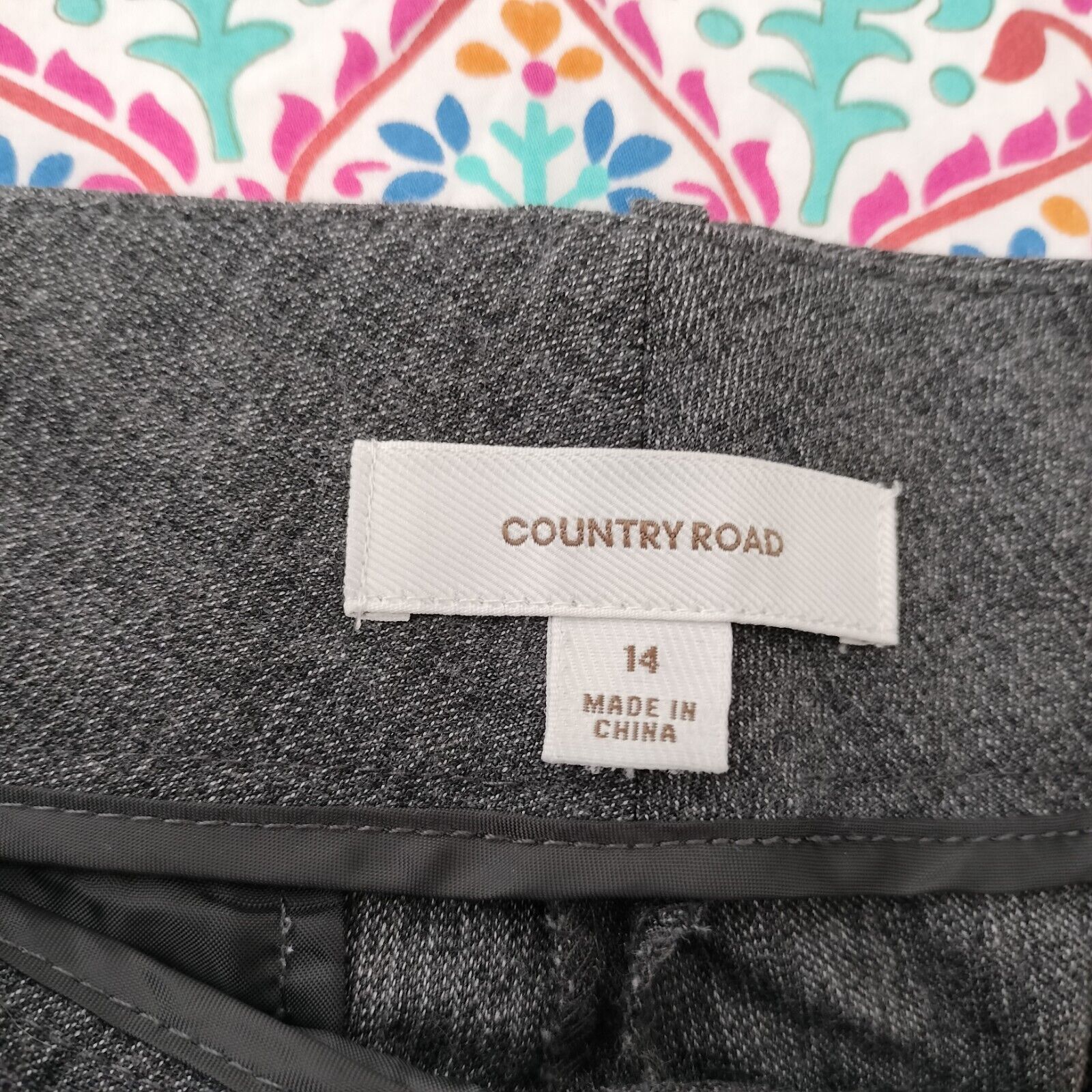 Country Road × Vintage Vintage Y2K Country Road Pants Low Rise Bootcut Wool Blend Size 32" / US 10 / IT 46 - 5 Thumbnail