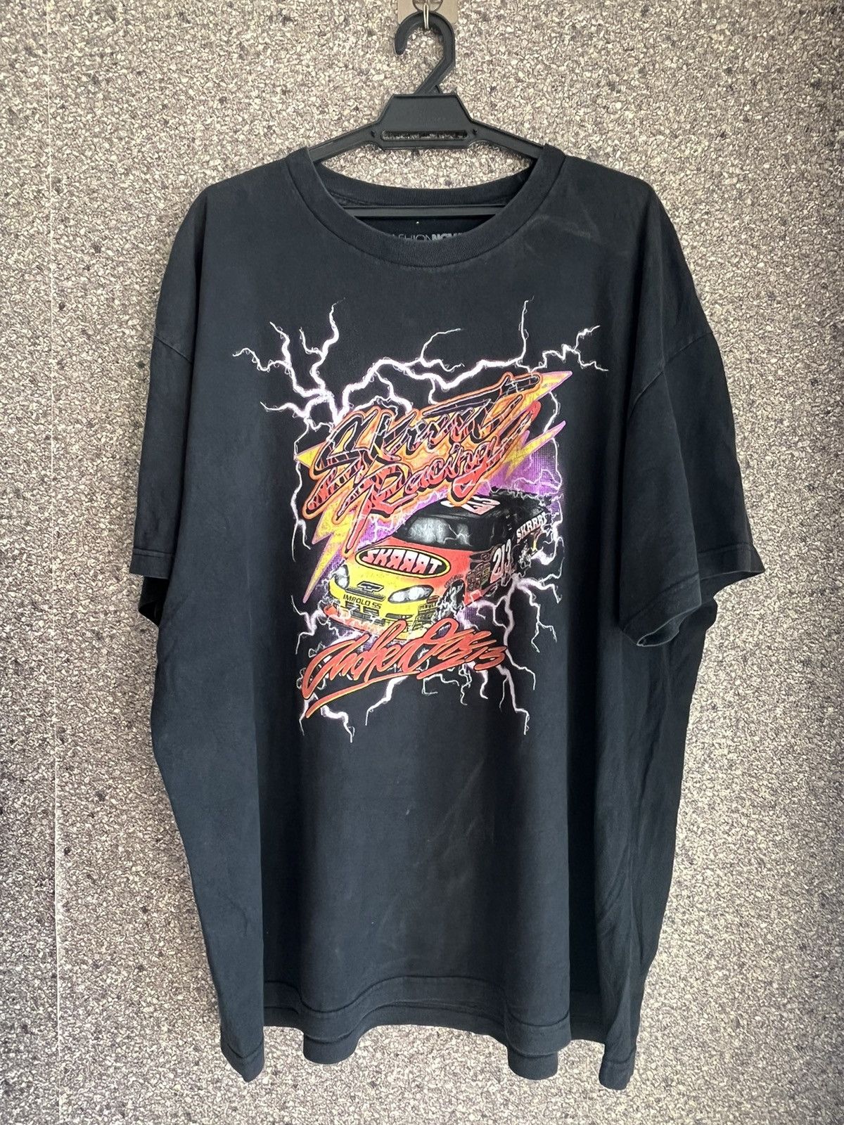 Image of Vintage Skrrrt Racing Ft39 in Black, Men's (Size 2XL)