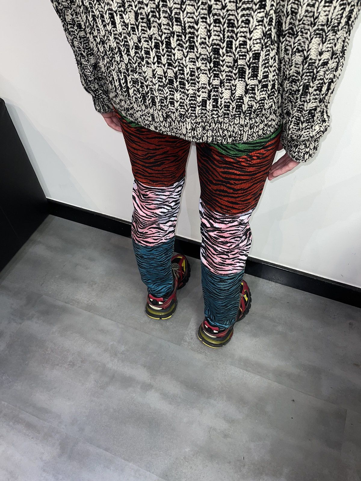 Kenzo FW16 Kenzo Jungle All Over Printed Multicolor Denim Pants Size US 30 / EU 46 - 5 Thumbnail