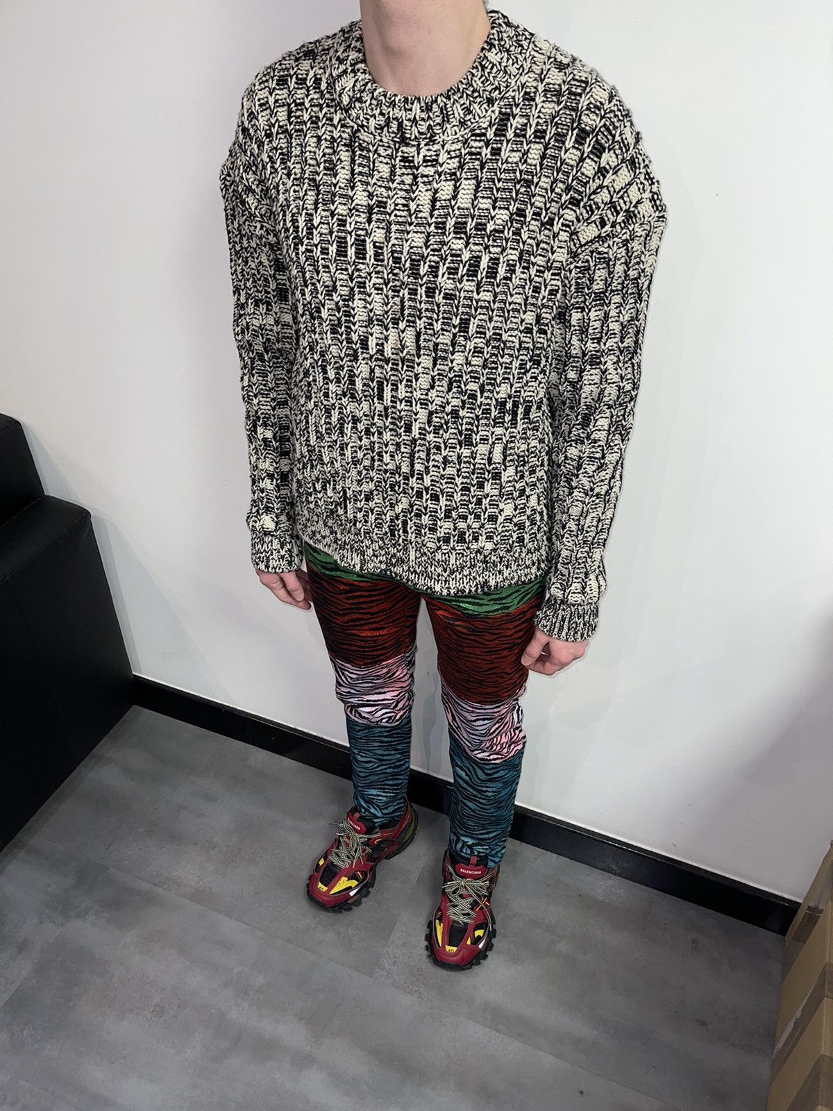 Kenzo FW16 Kenzo Jungle All Over Printed Multicolor Denim Pants Size US 30 / EU 46 - 2 Thumbnail