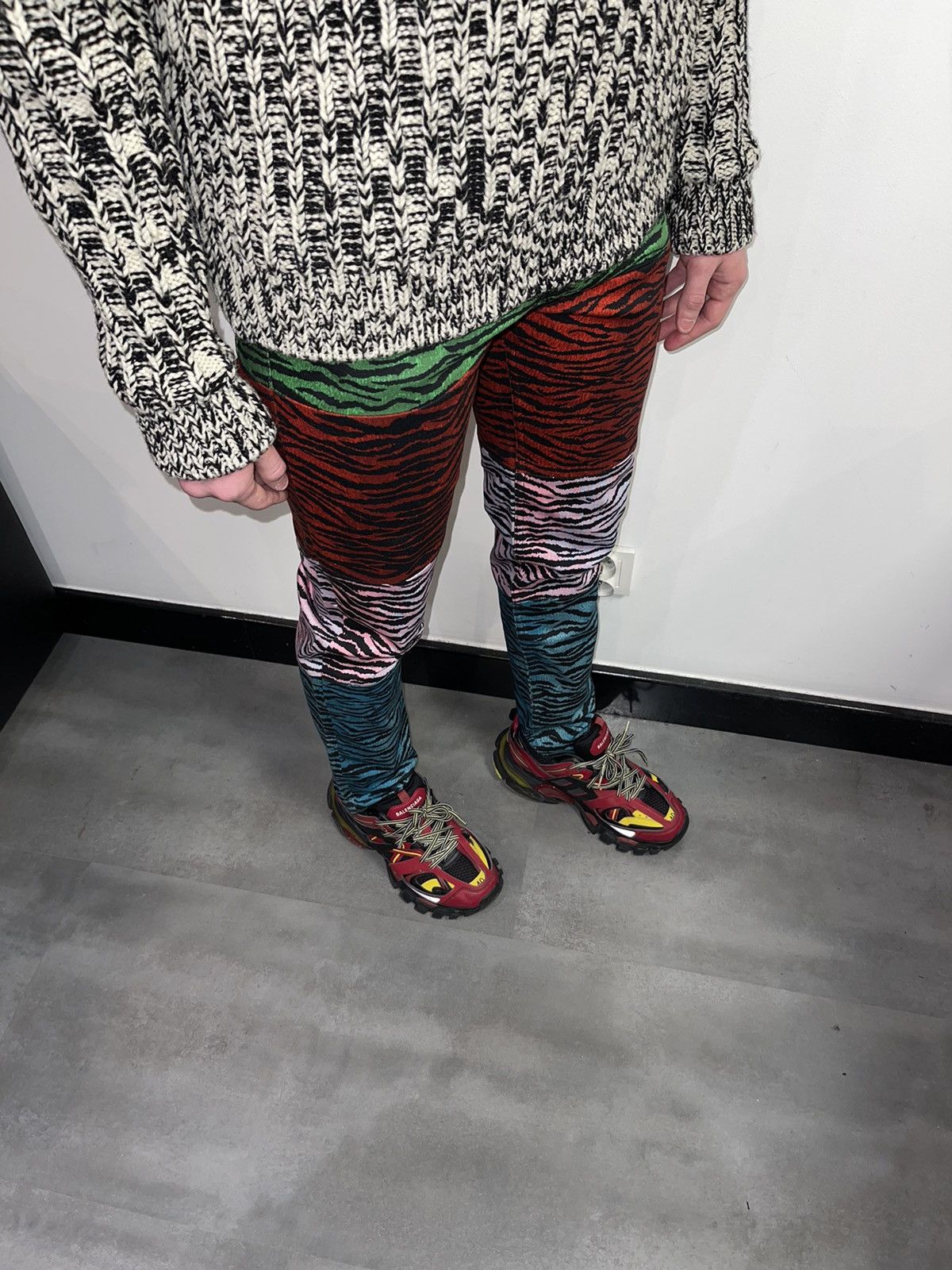 Kenzo FW16 Kenzo Jungle All Over Printed Multicolor Denim Pants Size US 30 / EU 46 - 4 Thumbnail