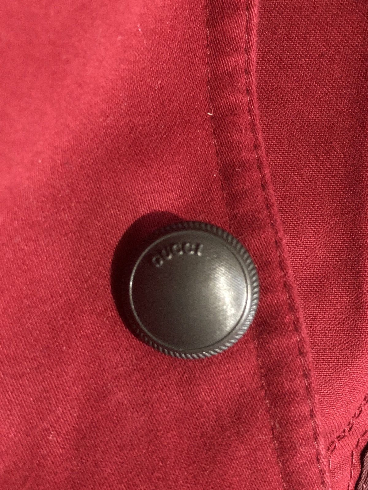 Gucci Gucci 2 Button Red Blazer Jacket Size 44R - 5 Thumbnail