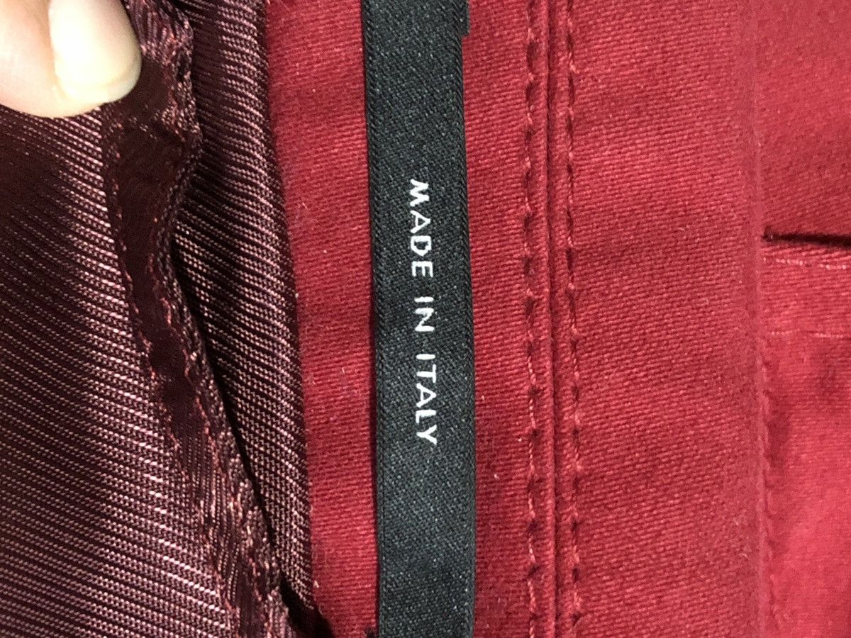 Gucci Gucci 2 Button Red Blazer Jacket Size 44R - 4 Thumbnail