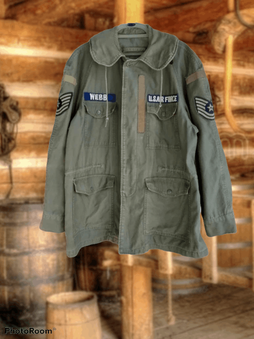 Vintage 🔥NEW YEAR DEALS🔥US AIRFORCE FIELD JACKET Size US L / EU 52-54 / 3 - 1 Thumbnail