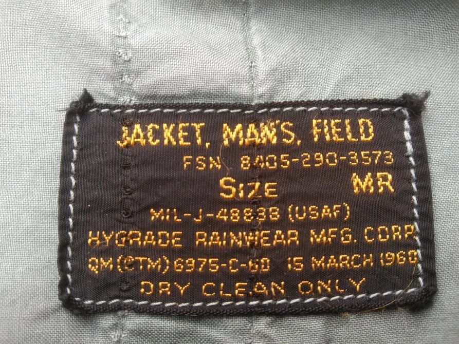 Vintage 🔥NEW YEAR DEALS🔥US AIRFORCE FIELD JACKET Size US L / EU 52-54 / 3 - 4 Thumbnail