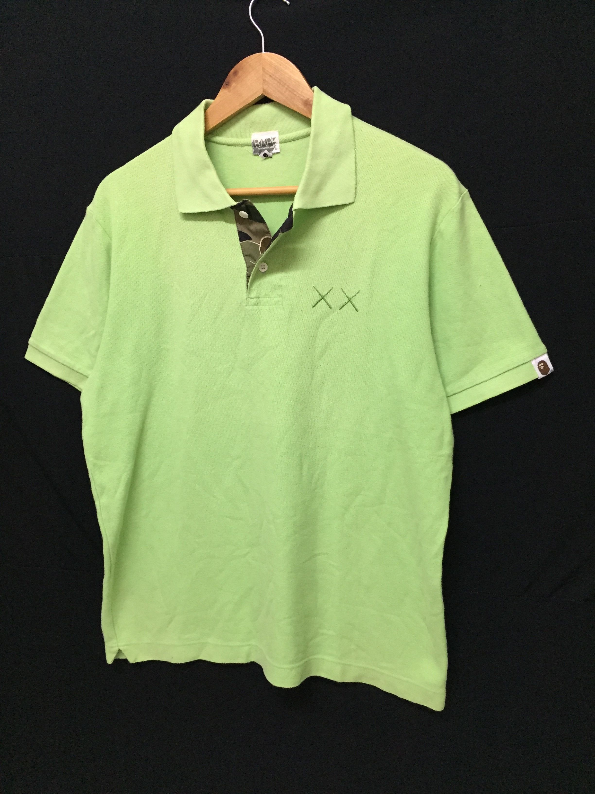 2005 Bape Kaws Polo