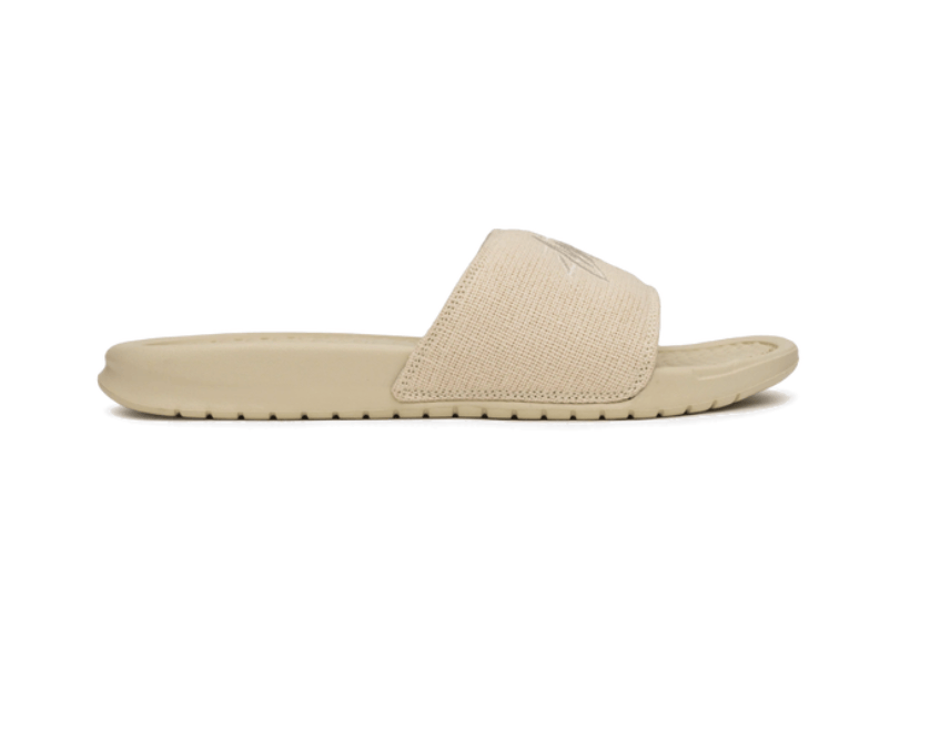 Nike Size 10 • Nike x Stüssy Embroidered Benassi Slide Fossil